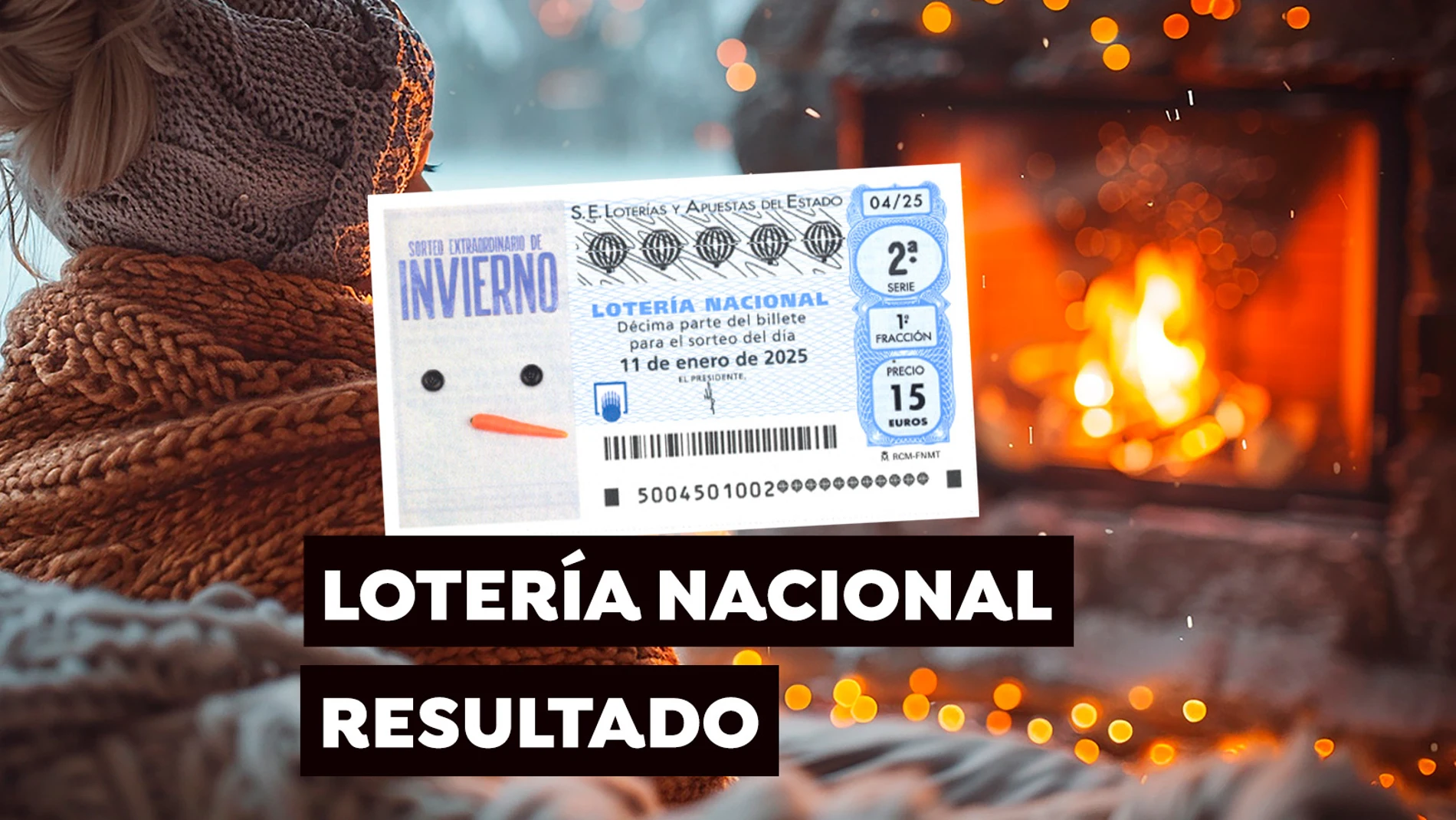 Comprobar resultados del Sorteo Extraordinario de Invierno de la Lotería Nacional de hoy sábado 11 de enero Comprobar resultados del Sorteo Extraordinario de Invierno de la Lotería Nacional de hoy sábado 11 de enero
