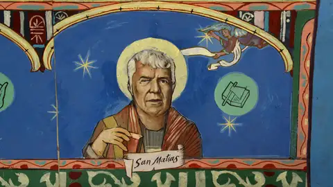 Así es el "Ecce Homo" de Latre: un estafador se pinta como San Matías Así es el "Ecce Homo" de Latre: un estafador se pinta como San Matías