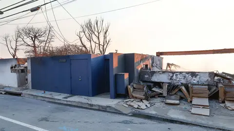 La casa de Paris Hilton quemada tras los incendios de Los Ángeles La casa de Paris Hilton quemada tras los incendios de Los Ángeles