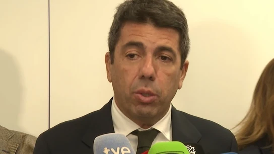 El presidente de la Generalitat, Carlos Mazón, duranre su visita a Castellón El presidente de la Generalitat, Carlos Mazón, duranre su visita a Castellón