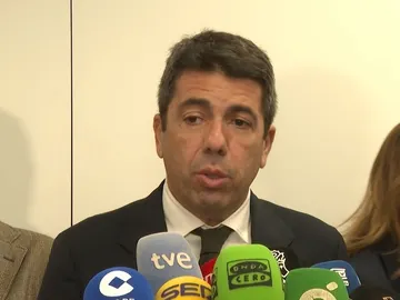 El presidente de la Generalitat, Carlos Mazón, duranre su visita a Castellón El presidente de la Generalitat, Carlos Mazón, duranre su visita a Castellón
