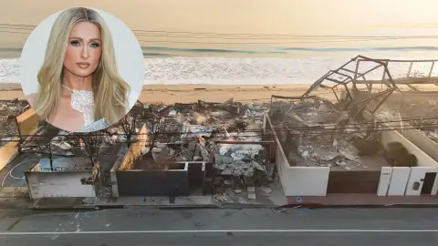 La casa de Paris Hilton quemada tras los incendios de Los Ángeles La casa de Paris Hilton quemada tras los incendios de Los Ángeles