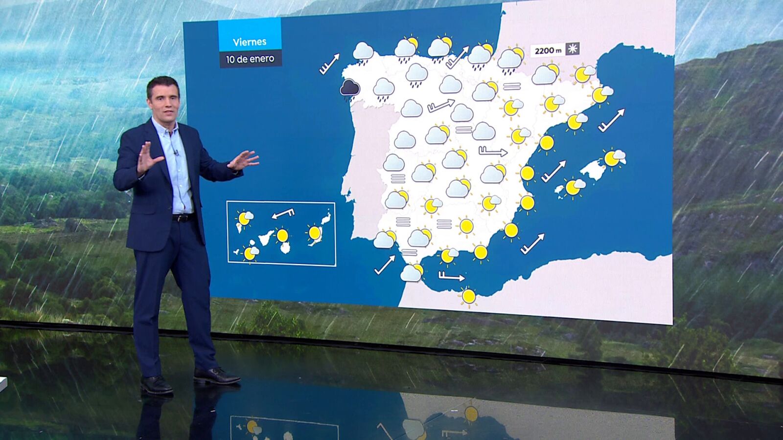 La previsión del tiempo de César Gonzalo: 