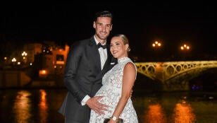 Alba Silva y Sergio Rico, antes de convertirse en padres