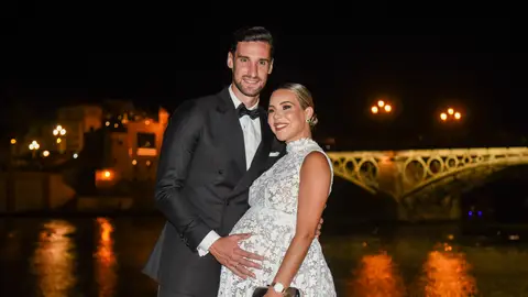 Alba Silva y Sergio Rico, antes de convertirse en padres Alba Silva y Sergio Rico, antes de convertirse en padres