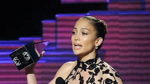 Jennifer Lopez en los AMA (American Music Award) de 2011 cuando dijo "Mi gente latino" Jennifer Lopez en los AMA (American Music Award) de 2011 cuando dijo "Mi gente latino"