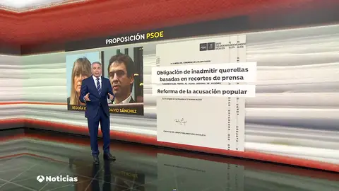 Vicente Vallés, sobre la propuesta del PSOE para limitar las acusaciones particulares: "Sánchez quiere poner freno a los jueces cambiando la ley" Vicente Vallés, sobre la propuesta del PSOE para limitar las acusaciones particulares: "Sánchez quiere poner freno a los jueces cambiando la ley"