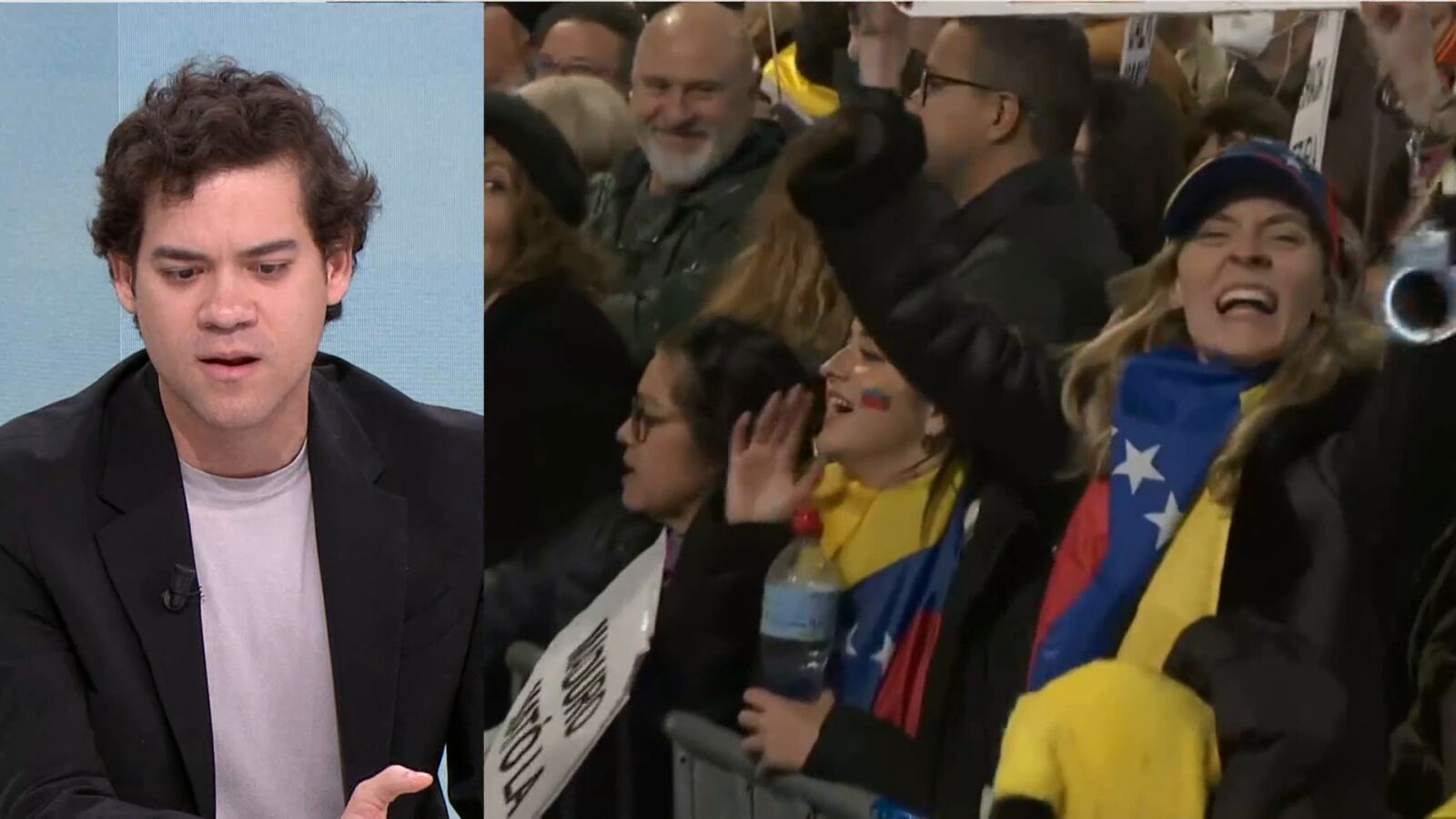 El exiliado Andrés Villavicencio, sobre la última hora en Venezuela: 