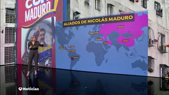Los países que apoyan a Venezuela