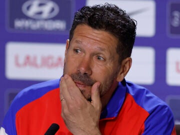 Simeone, en rueda de prensa