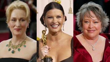 Meryl Streep, Catherine Zeta-Jones y Kathy Bates en los Oscar de 2003