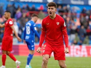 Kike Salas, en un partido liguero contra el Getafe