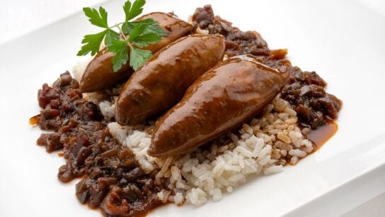 Receta f&aacute;cil y extraordinaria de Argui&ntilde;ano: calamares guisados con arroz