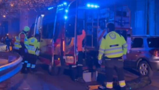 Equipos de emergencias de Madrid en acci&oacute;n