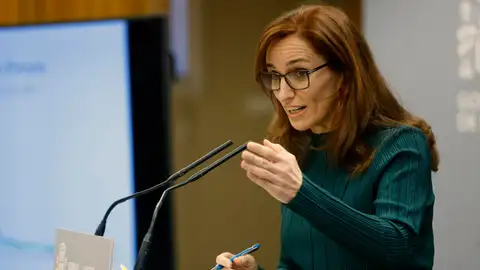 La ministra de Sanidad, Mónica García La ministra de Sanidad, Mónica García