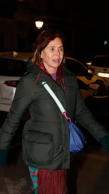 Ágatha Ruiz de la Prada en el funeral de Álvaro Entrecanales Ágatha Ruiz de la Prada en el funeral de Álvaro Entrecanales