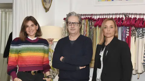 Alejandra Conde con Miguel Palacio y Lourdes Montes Alejandra Conde con Miguel Palacio y Lourdes Montes