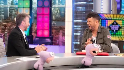 Pablo López demuestra su increíble talento en El Hormiguero: "¡Me encanta!" Pablo López demuestra su increíble talento en El Hormiguero: "¡Me encanta!"
