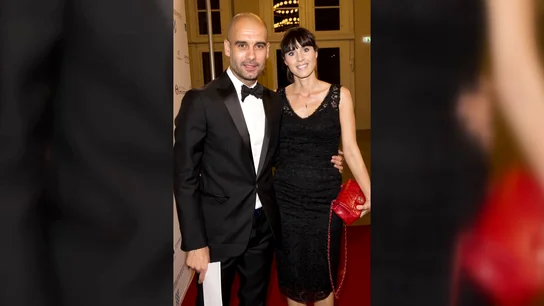 Pep Guardiola y Cristina Serra Pep Guardiola y Cristina Serra
