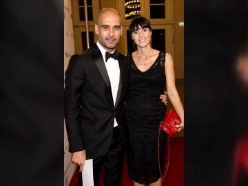 Pep Guardiola y Cristina Serra