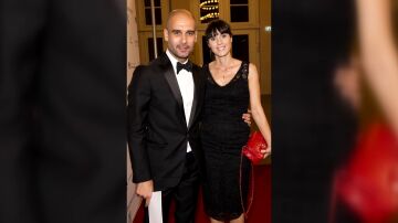 Pep Guardiola y Cristina Serra