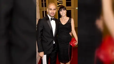 Pep Guardiola y Cristina Serra Pep Guardiola y Cristina Serra