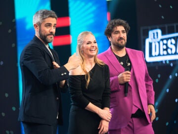 Roberto Leal, Genoveva Casanova y Antonio Orozco en El Desafío