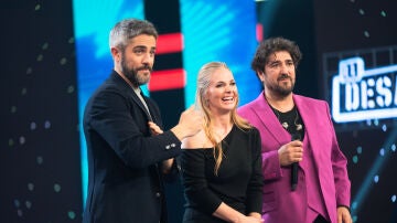 Roberto Leal, Genoveva Casanova y Antonio Orozco en El Desafío