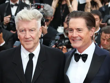 David Lynch y Kyle MacLachlan en Cannes en 2017 David Lynch y Kyle MacLachlan en Cannes en 2017