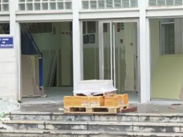 Obras en un colegio de Alfafar Obras en un colegio de Alfafar