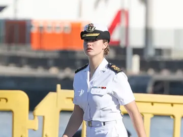 La princesa Leonor llega a Las Palmas de Gran Canaria La princesa Leonor llega a Las Palmas de Gran Canaria