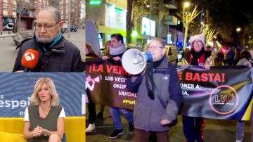 Manifestación por la seguridad vecinal.