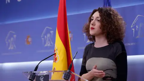 La diputada de Sumar Aina Vidal en el Congreso La diputada de Sumar Aina Vidal en el Congreso