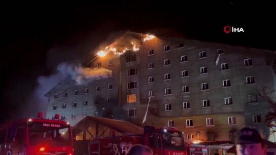 Incendio hotel Turqu&iacute;a
