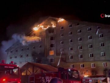 Incendio hotel Turquía