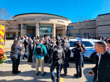 Escuela secundaria Antioch donde se ha producido el tiroteo