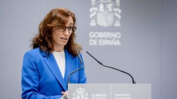 La ministra de Sanidad, Mónica García