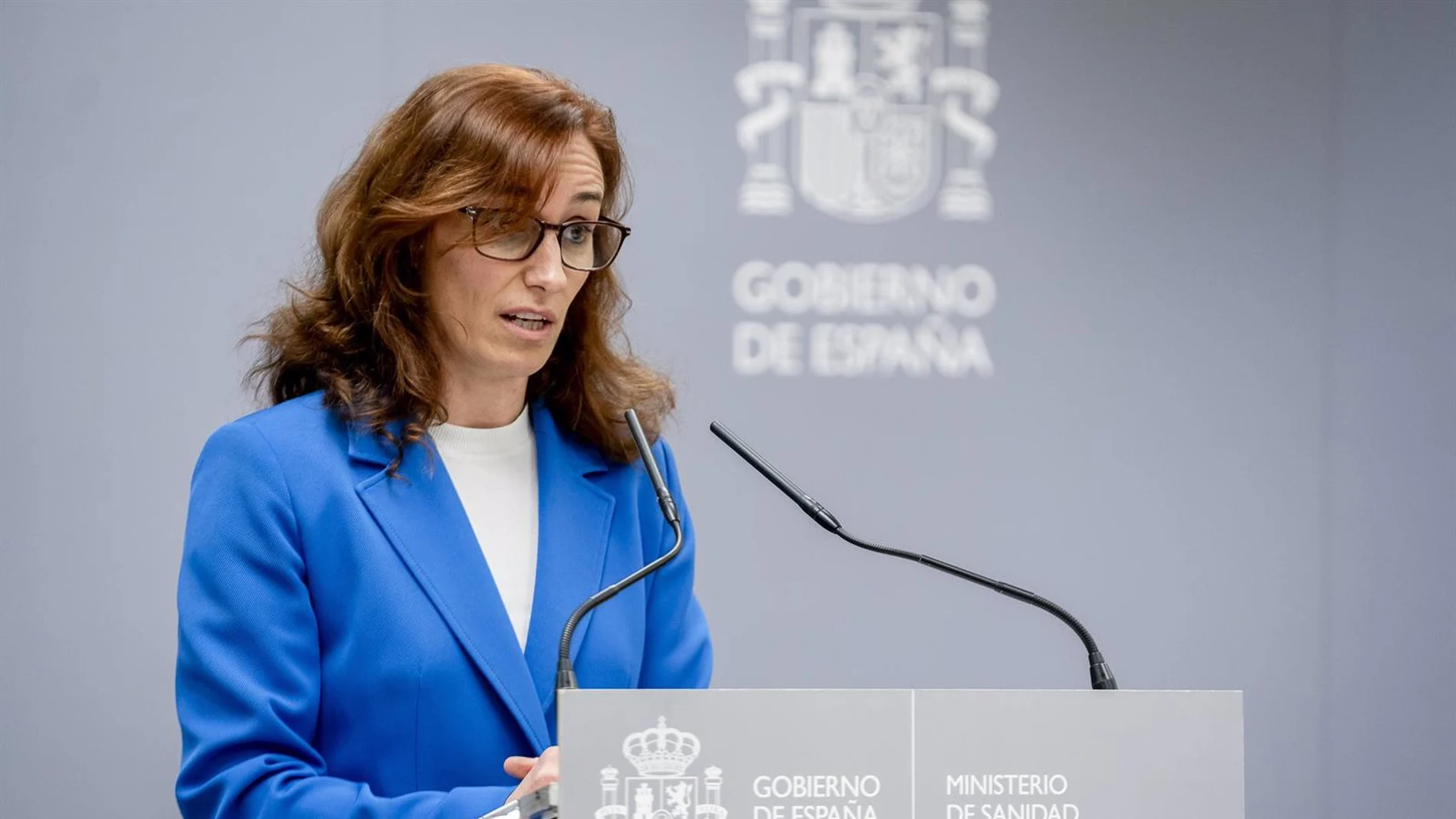 La ministra de Sanidad, Mónica García La ministra de Sanidad, Mónica García