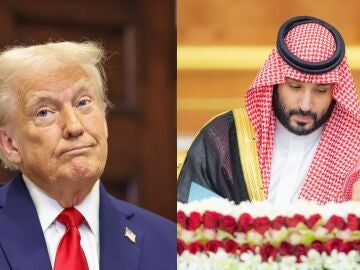 El presidente de Estados Unidos, Donald Trump, y el príncipe heredero y primer ministro de Arabia Saudí, Mohammed Bin Salmán.