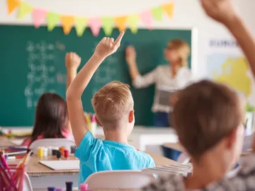 Aula de una colegio Aula de una colegio