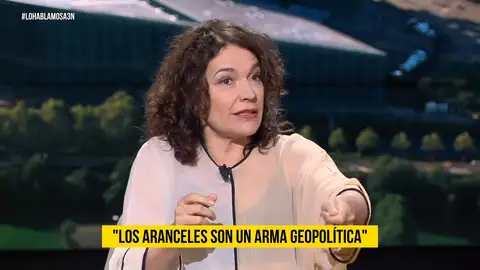 Lina Gálvez, eurodiputada del PSOE, teme que Trump use los aranceles como "arma geopolítica para minar la unidad de Europa" Lina Gálvez, eurodiputada del PSOE, teme que Trump use los aranceles como "arma geopolítica para minar la unidad de Europa"