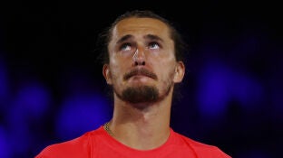 Alexander Zverev, tras perder la final en Melbourne
