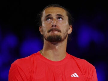 Alexander Zverev, tras perder la final en Melbourne