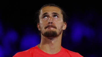 Alexander Zverev, tras perder la final en Melbourne