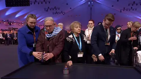 El homenaje por los 80 años de la liberación de Auschwitz, vídeo completo El homenaje por los 80 años de la liberación de Auschwitz, vídeo completo
