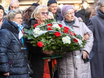 Supervivientes de Auschwitz en el 80 aniversario de la liberación