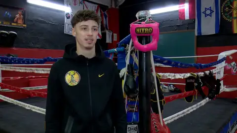 Jorge Pastor, luchador de Muay Thai Jorge Pastor, luchador de Muay Thai