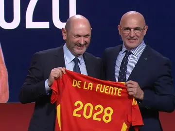 Rafael Louzán y Luis de la Fuente Rafael Louzán y Luis de la Fuente