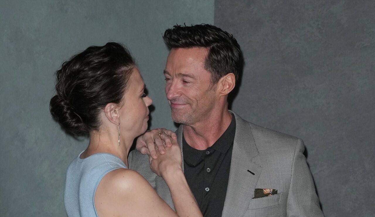 Sutton Foster y Hugh Jackman