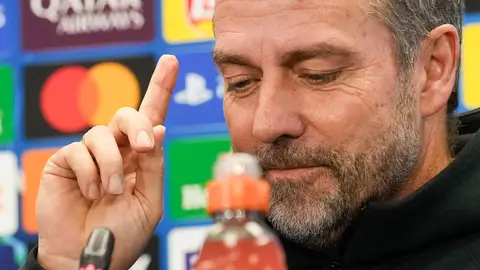 Flick de Hansi, en Rueda de Prensa Flick de Hansi, en Rueda de Prensa